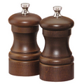 4" Capstan Walnut Pepper/Salt Mill Set